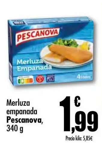 Unide Supermercados Merluza empanada pescanova oferta