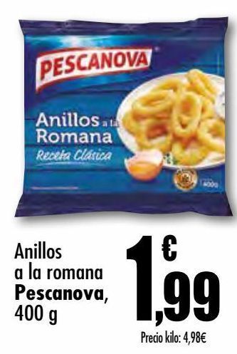Unide Supermercados Anillos a la romana pescanova oferta