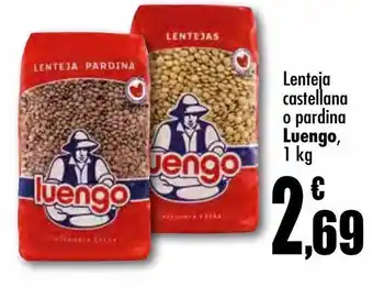 Unide Supermercados Lenteja castellana o pardina luengo oferta