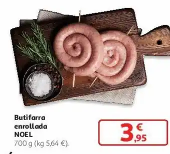 Alcampo Butifarra enrollada noel oferta