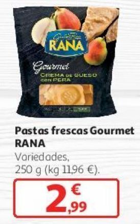 Alcampo Pastas frescas gourmet rana oferta