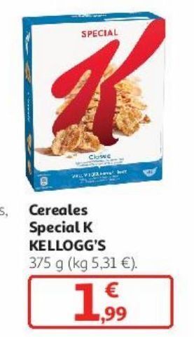 Alcampo Cereales special k kellogg's oferta