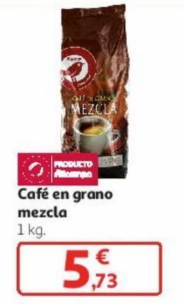 Alcampo Café en grano mezcla oferta