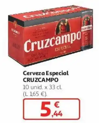 Alcampo Cerveza especial cruzcampo oferta