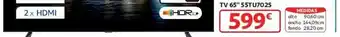Alcampo Tv 65" 55tu7025 oferta