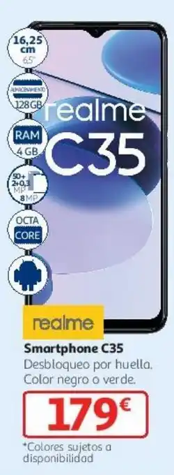 Realme smartphone c35