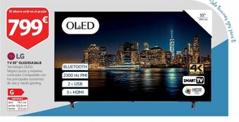 Alcampo Tv 55" oled55a16lb oferta