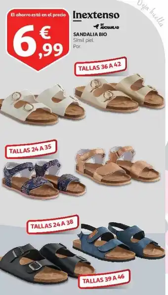 Alcampo Sandalia bio oferta