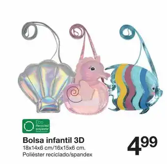 Zeeman Bolsa Infantil 3d Eco oferta