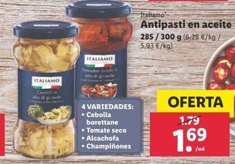 Lidl Conservas italiamo oferta