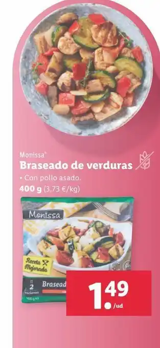 Lidl Braseado de verduras monissa oferta