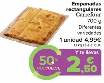 Carrefour Empanada rectangular carrefour oferta