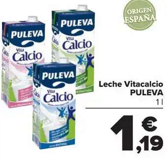 Carrefour Leche vitacalcio puleva oferta