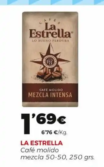 Supermercados Lupa Café molido mezcla la estrella oferta