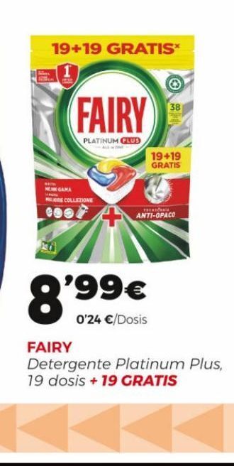 Supermercados Lupa Detergente fairy oferta