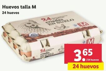 Lidl Huevos oferta
