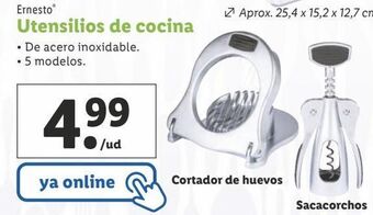 Lidl Utensilios de cocina ernesto oferta