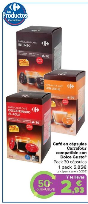 Todas las ofertas de Café compatible con - ¡Encuentra y mira la oferta más  barata de Café compatible con!