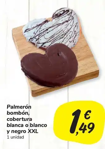 Carrefour Market Palmerón bombón, cobertura blanca o blanco y negro xxl oferta