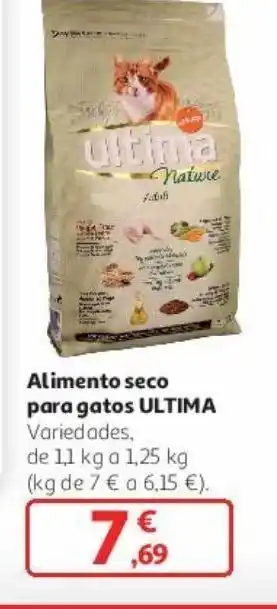 Alcampo Alimento seco paro gatos ultima oferta