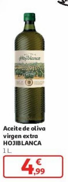 Alcampo Aceite de oliva virgen extra hojiblanca oferta