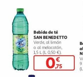 Alcampo Bebida de té san benedetto oferta
