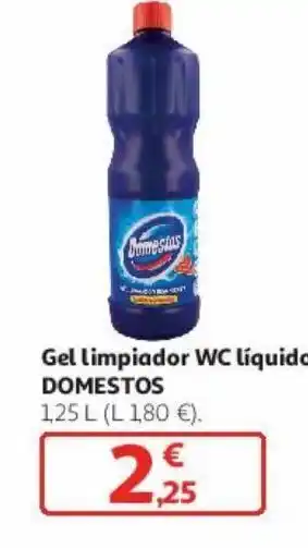 Alcampo Gel limpiador wc líquido domestos oferta