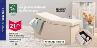 ALDI Home Creation Arcón De Almacenaje oferta