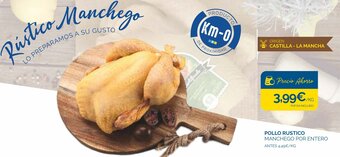 Supermercados La Despensa Pollo Rustico Manchego Por Entero oferta