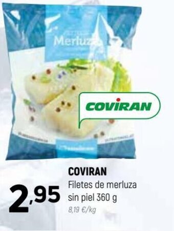 Coviran Coviran Filetes de Merluza Sin Piel 360 g oferta
