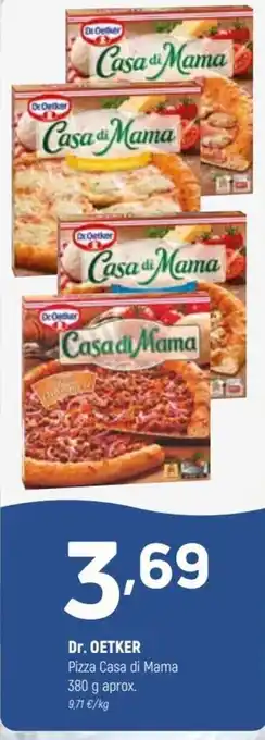 Coviran Dr. Oetker Pizza Casa di Mama 380 g Aprox. oferta
