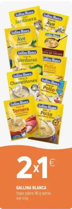 Coviran Gallina Blanca Sopa Sobre 56 g Aprox. 2x oferta