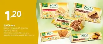 Coviran Gullón Zero Galletas Chip Choco 125 g Fibra 170 g/ Sándwich Chocolate 250 g / Barquillo Chocolate o Vainilla 180 g oferta