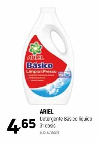 Coviran Ariel Detergente Básico Líquido 31 Dosis oferta