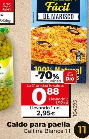 Maxi Dia Caldo de paella gallina blanca oferta