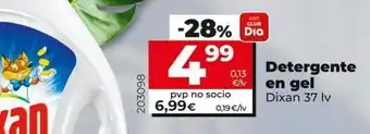 Maxi Dia Detergente gel dixan oferta