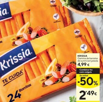 Caprabo Barritas krissia oferta