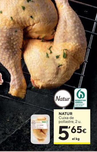 Caprabo Muslos de pollo eroski natur oferta