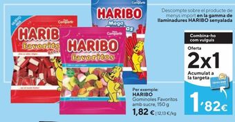 Caprabo Gominolas haribo oferta