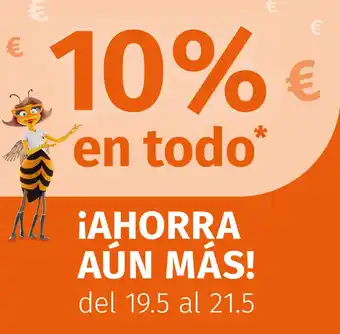 Müller 10% en todo oferta