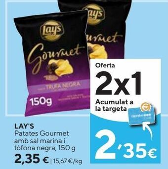 Caprabo Patatas fritas lay's oferta