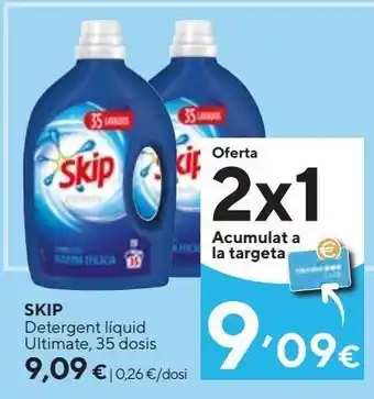 Caprabo Detergente gel skip oferta
