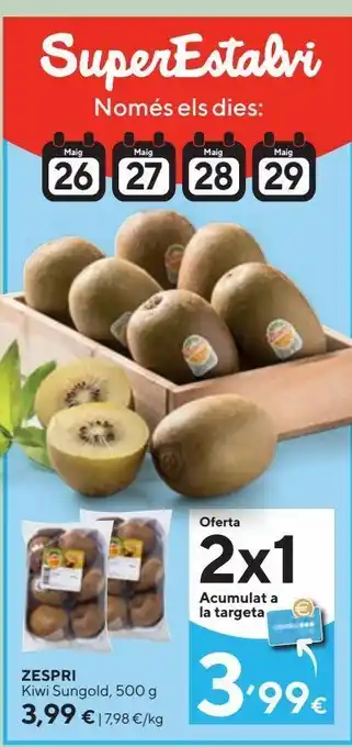 Caprabo Kiwis oferta