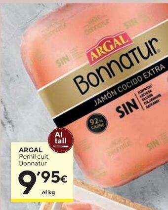 Caprabo Jamón cocido extra argal oferta