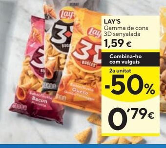 Caprabo Snacks lay's oferta