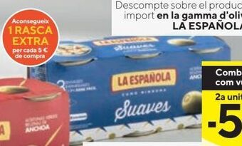 Caprabo Aceitunas rellenas la española oferta