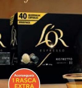 Caprabo Cápsulas de café l'or oferta