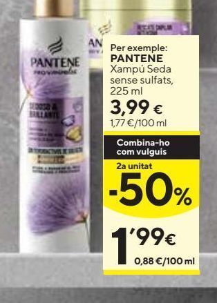Caprabo Champú pantene oferta
