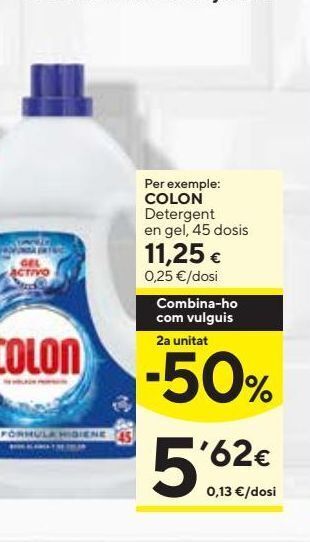 Caprabo Detergente colon oferta