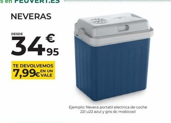 Feu Vert Nevera portátil oferta